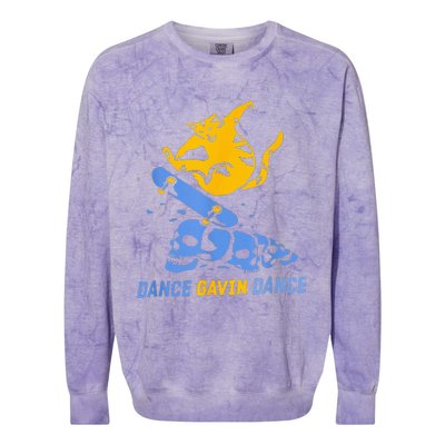 Christmas Gifts For Dance Gavin Dance Lovers Love Dance Colorblast Crewneck Sweatshirt