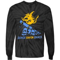 Christmas Gifts For Dance Gavin Dance Lovers Love Dance Tie-Dye Long Sleeve Shirt