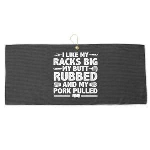 Cool Grilling For Pork Rub Smoking Bbq Meat Smoker Large Microfiber Waffle Golf Towel