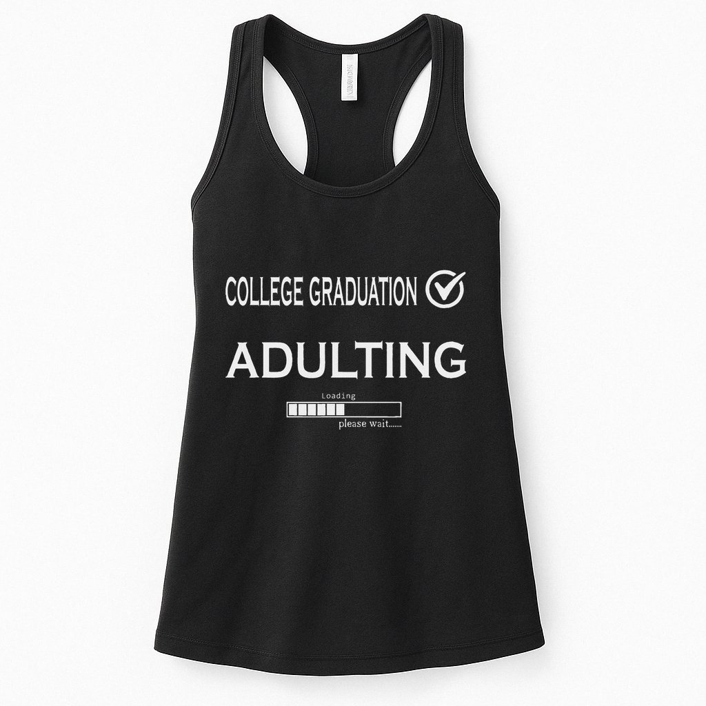 College Graduation Funny Graduate School Womens Tank Top