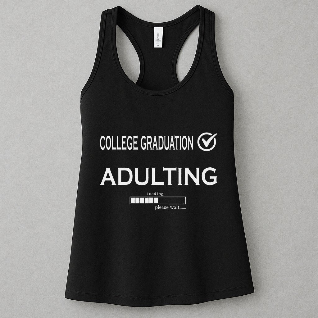 College Graduation Funny Graduate School Womens Tank Top