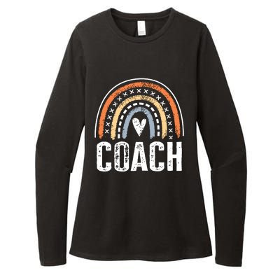 Coach Gifts For Women Funny Rainbow Coaching Womens CVC Long Sleeve Shirt