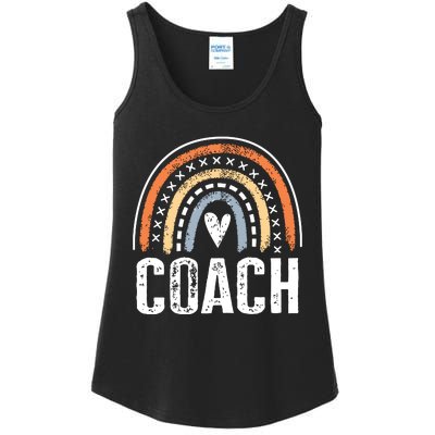 Coach Gifts For Women Funny Rainbow Coaching Ladies Essential Tank