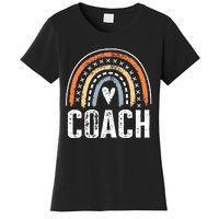 Coach Gifts For Women Funny Rainbow Coaching Women's T-Shirt