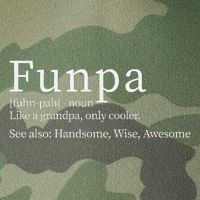 Cool Grandpa Funpa Definition Legacy Tie Dye Trucker Hat