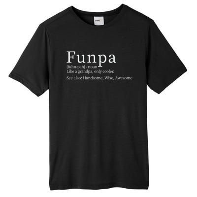 Cool Grandpa Funpa Definition Tall Fusion ChromaSoft Performance T-Shirt