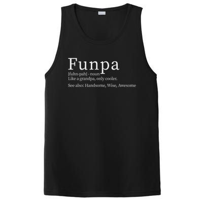 Cool Grandpa Funpa Definition PosiCharge Competitor Tank