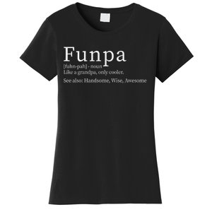 Cool Grandpa Funpa Definition Women's T-Shirt