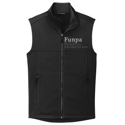 Cool Grandpa Funpa Definition Collective Smooth Fleece Vest