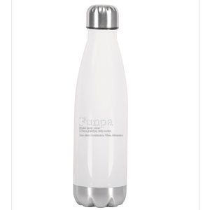 Cool Grandpa Funpa Definition Stainless Steel Insulated Water Bottle