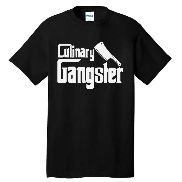 Culinary Gangster Funny Restaurant Cook Chef Tall T-Shirt