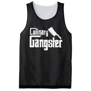 Culinary Gangster Funny Restaurant Cook Chef Mesh Reversible Basketball Jersey Tank