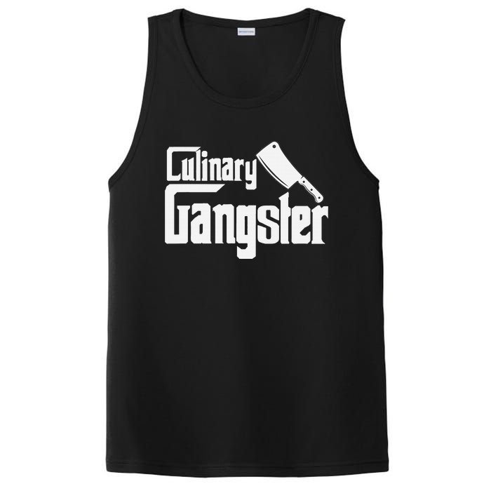 Culinary Gangster Funny Restaurant Cook Chef PosiCharge Competitor Tank