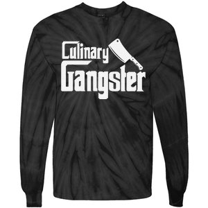 Culinary Gangster Funny Restaurant Cook Chef Tie-Dye Long Sleeve Shirt