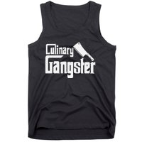 Culinary Gangster Funny Restaurant Cook Chef Tank Top