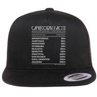 Capricorn Gifts Funny Dec Jan Birthday Astrology Zodiac Sign Flat Bill Trucker Hat