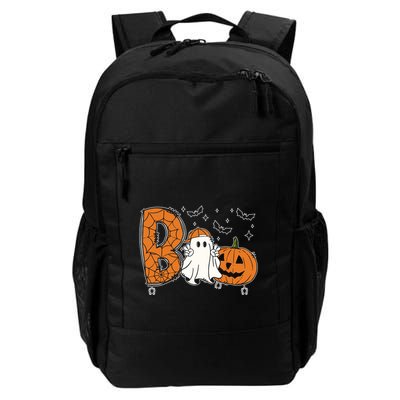 Cute Ghost Funny Ghost Boo Halloween Spooky Vibes Cute Gift Backpack