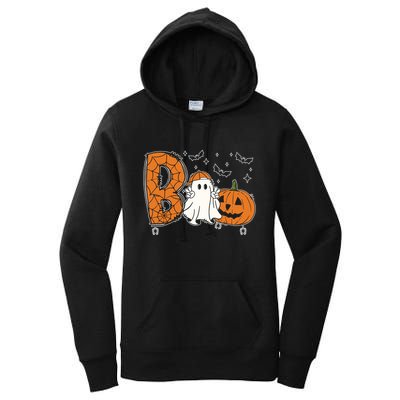Cute Ghost Funny Ghost Boo Halloween Spooky Vibes Cute Gift Women's Pullover Hoodie