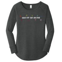 Court Gays For Dan And Phil Women's Perfect Tri Tunic Long Sleeve Shirt