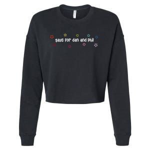 Court Gays For Dan And Phil Cropped Pullover Crew