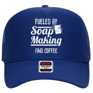 Coffee Gift Funny Soap Maker / Craft Fair Home Soap Making Meaningful Gift High Crown Mesh Back Trucker Hat