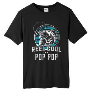 Cute Gift For Fathers Day Reel Cool Pop Pop Fishing Tall Fusion ChromaSoft Performance T-Shirt