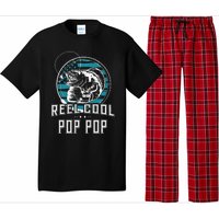 Cute Gift For Fathers Day Reel Cool Pop Pop Fishing Pajama Set