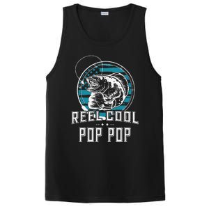 Cute Gift For Fathers Day Reel Cool Pop Pop Fishing PosiCharge Competitor Tank