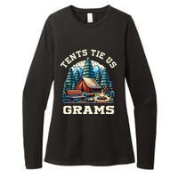 Cute Grams Family Matching Camping Womens CVC Long Sleeve Shirt