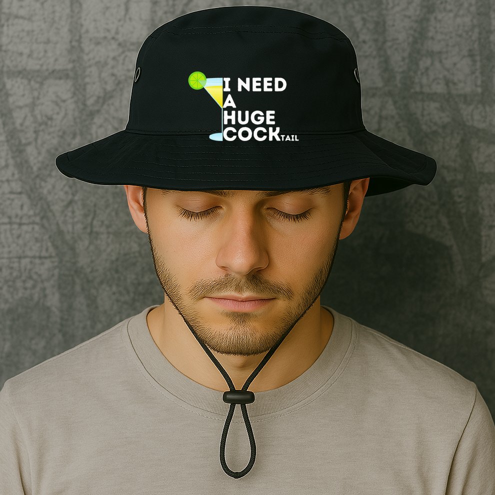 Cocktail Gag Gifts For Women I Need A Huge Cocktail Bucket Hat