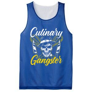 Culinary Gangster Gift Aspiring Chefs Chef Life Great Gift Mesh Reversible Basketball Jersey Tank