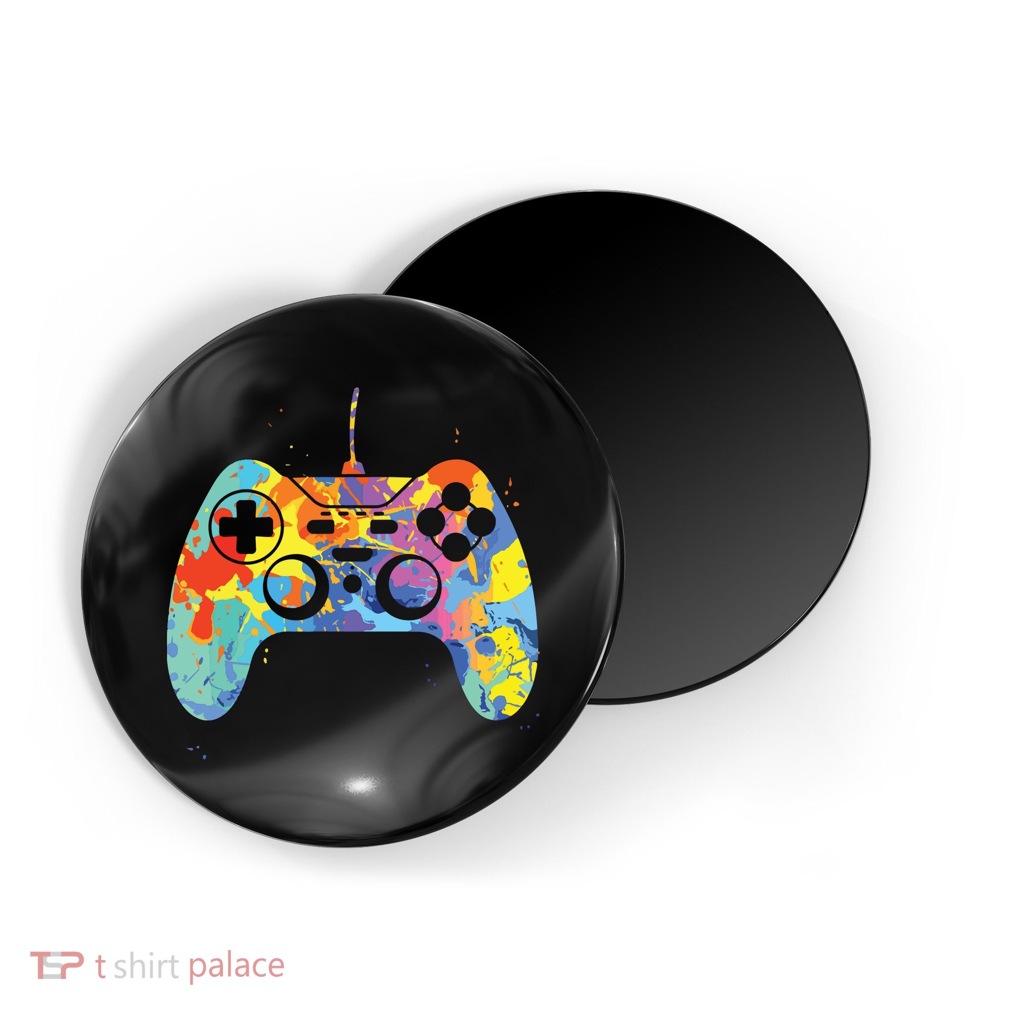 Colorful Gamer Graphic Gaming Controller Graphic Magnet