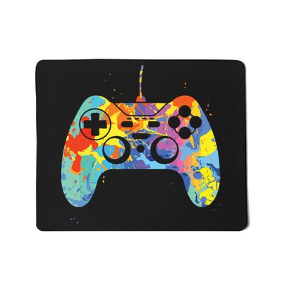 Colorful Gamer Graphic Gaming Controller Graphic Mousepad