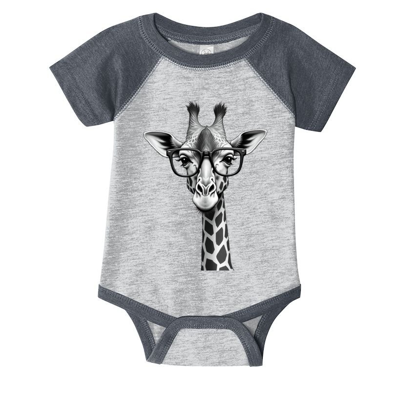 Cute Giraffe Graphic Casual Summer Funny Cool Animal Lover Infant Baby Jersey Bodysuit