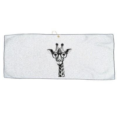 Cute Giraffe Graphic Casual Summer Funny Cool Animal Lover Large Microfiber Waffle Golf Towel