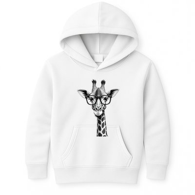 Cute Giraffe Graphic Casual Summer Funny Cool Animal Lover Kids Hoodie