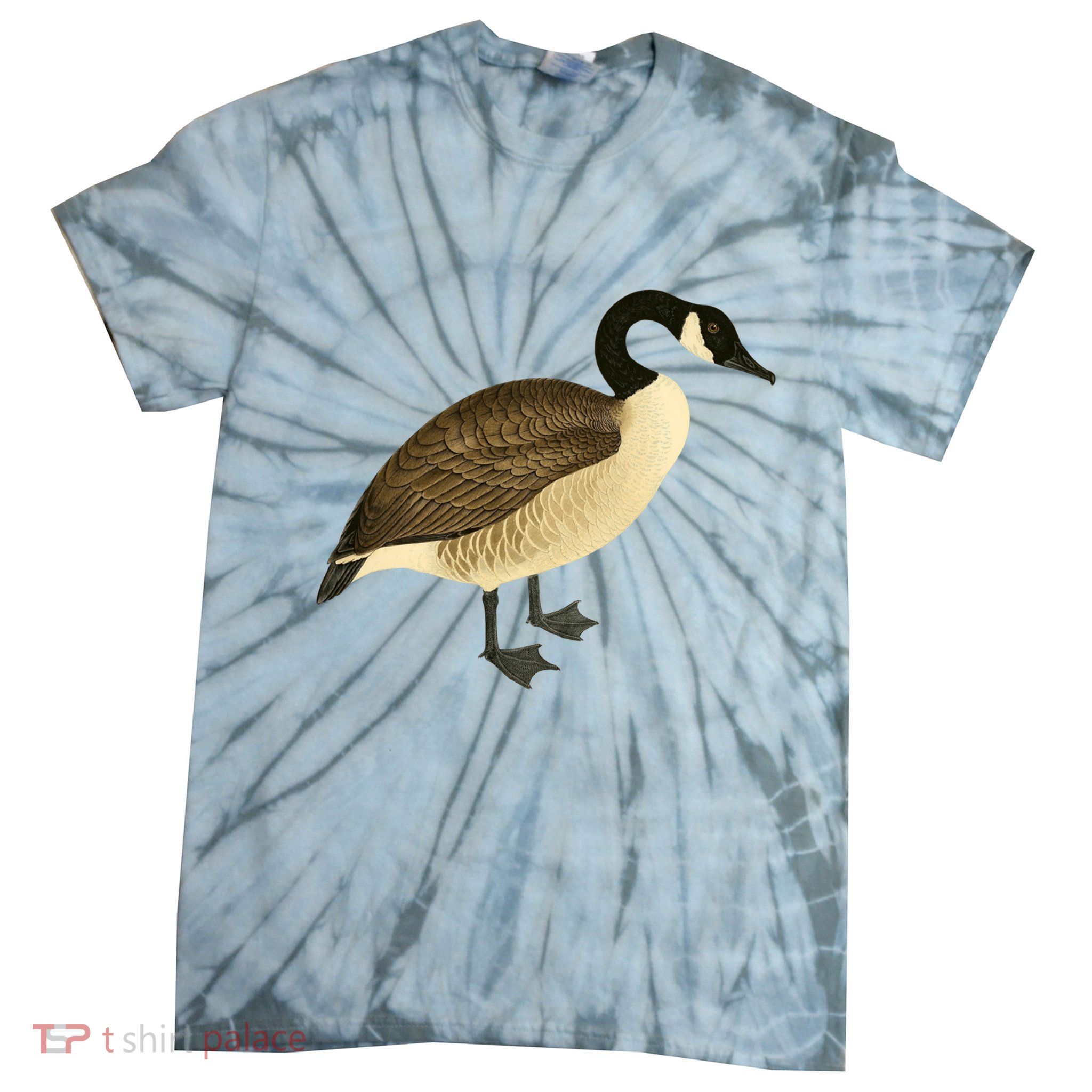 Canada Goose Gift Canadian Goose I Love Canada Tie-Dye T-Shirt