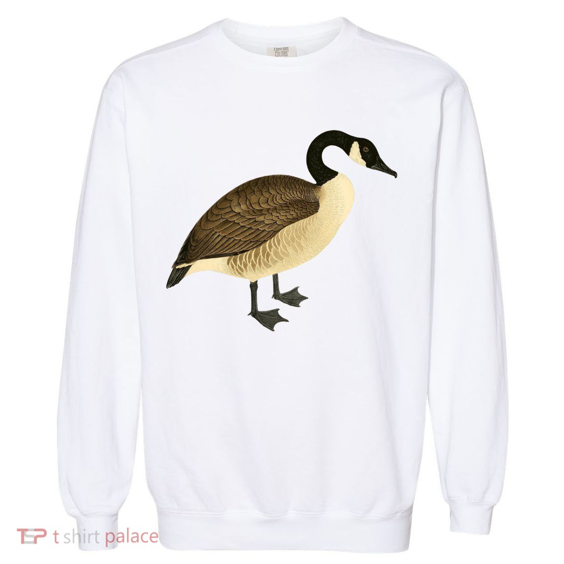 Canada Goose Gift Canadian Goose I Love Canada Garment-Dyed Sweatshirt