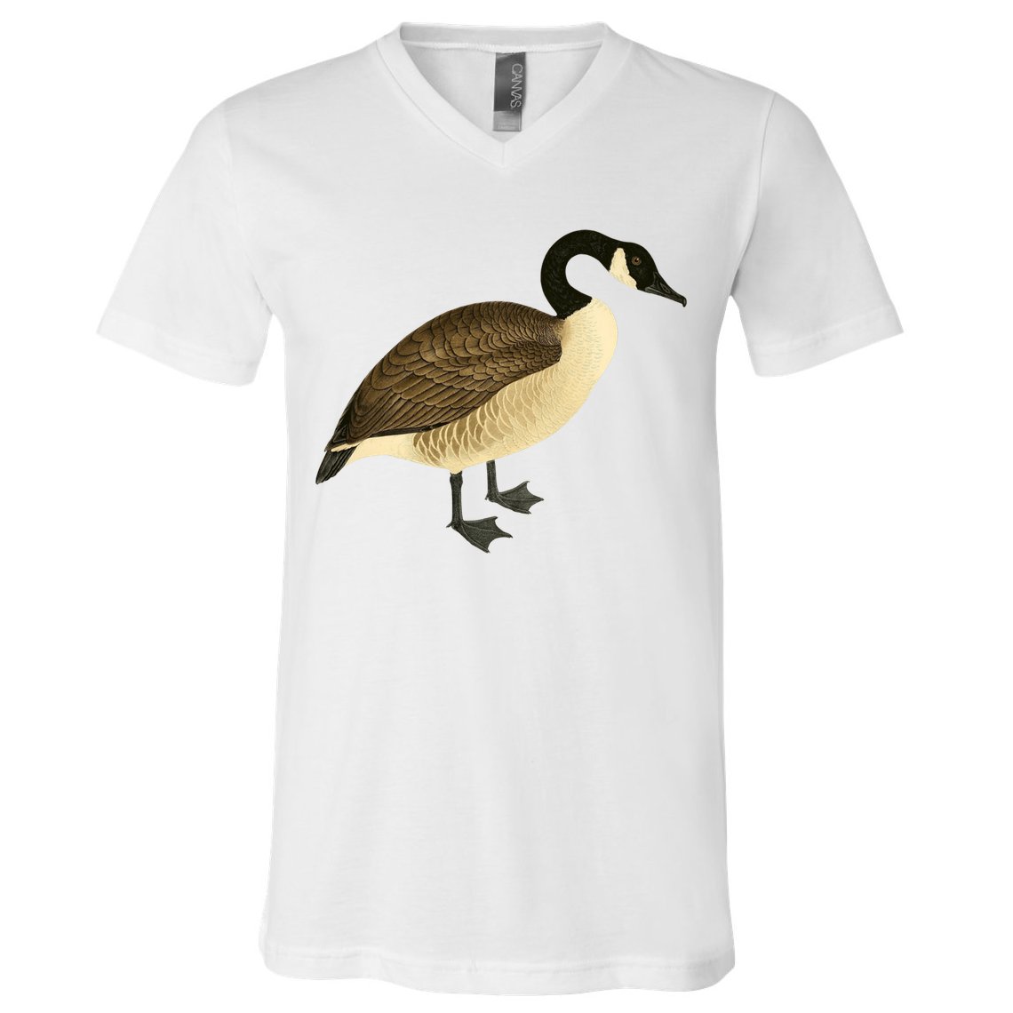 Canada Goose Gift Canadian Goose I Love Canada V-Neck T-Shirt