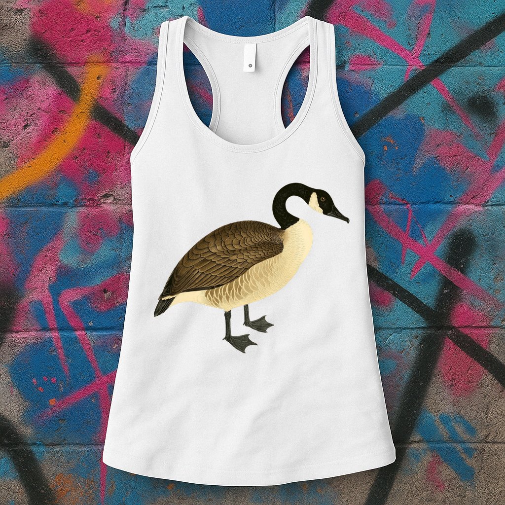 Canada Goose Gift Canadian Goose I Love Canada Womens Tank Top
