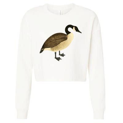 Canada Goose Gift Canadian Goose I Love Canada Cropped Pullover Crew