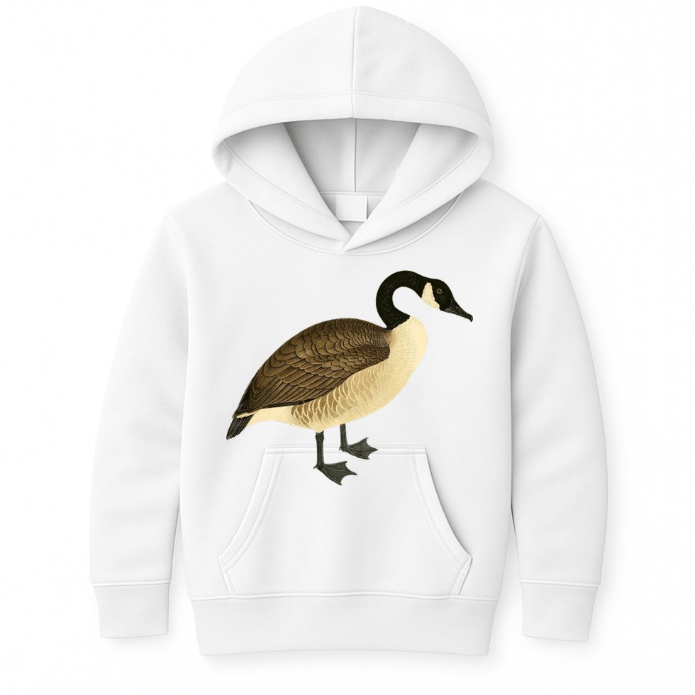 Canada Goose Gift Canadian Goose I Love Canada Kids Hoodie