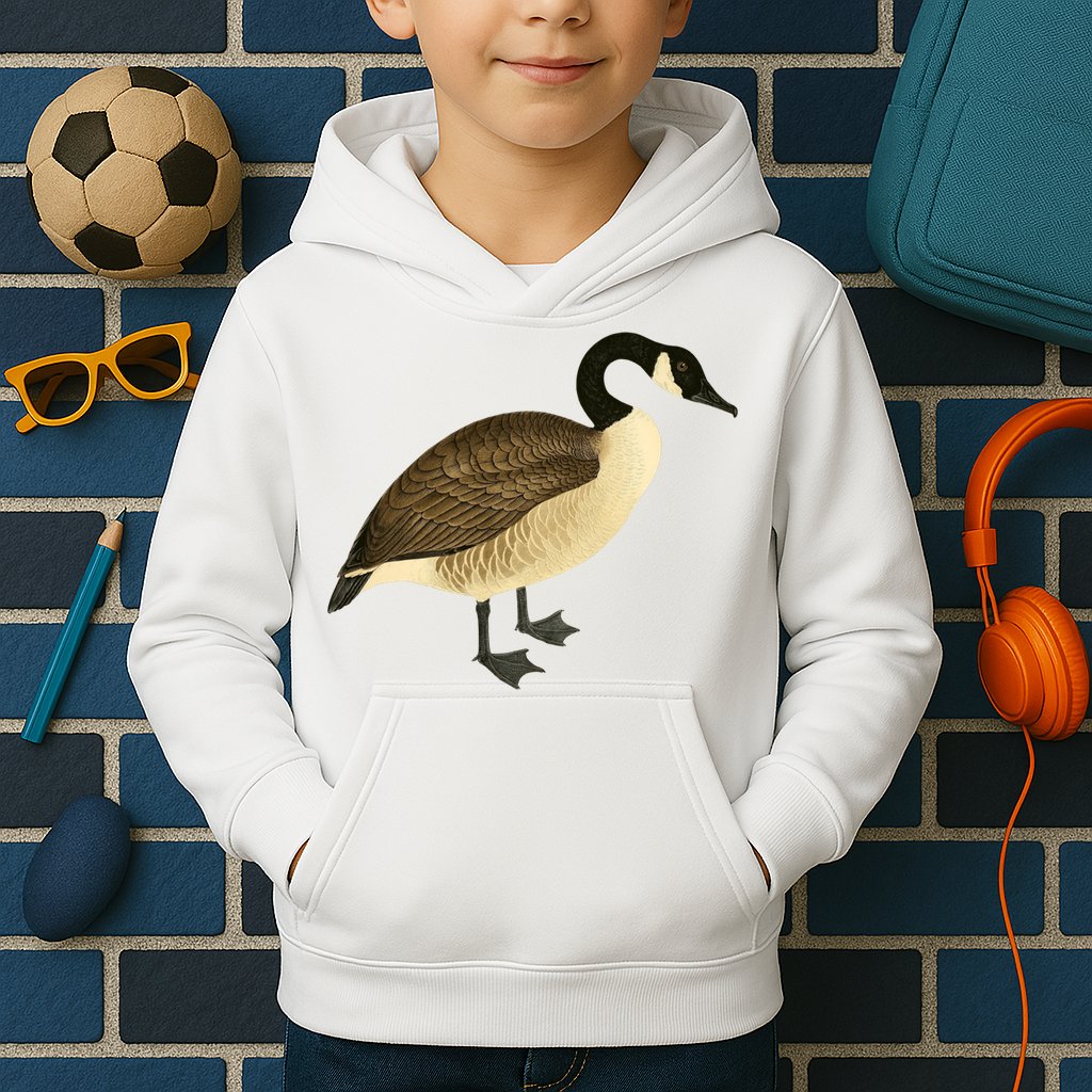 Canada Goose Gift Canadian Goose I Love Canada Kids Hoodie