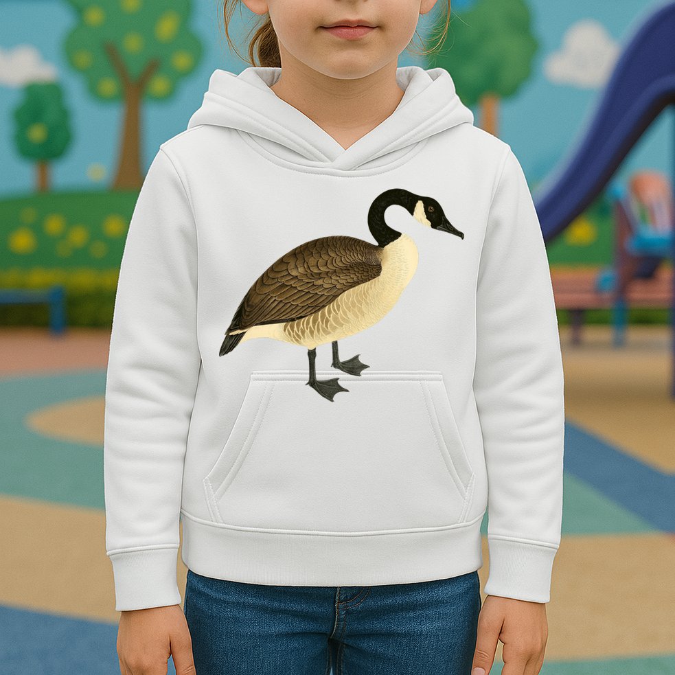 Canada Goose Gift Canadian Goose I Love Canada Kids Hoodie