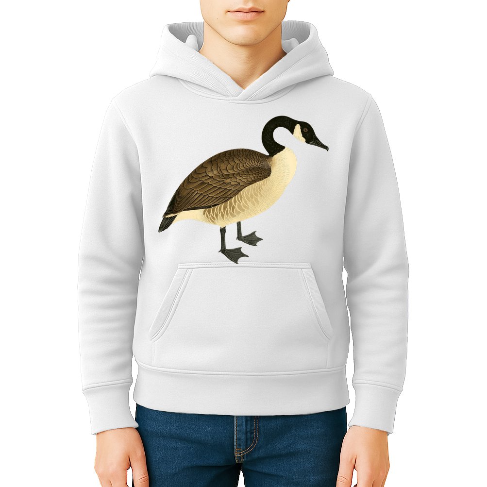 Canada Goose Gift Canadian Goose I Love Canada Kids Hoodie