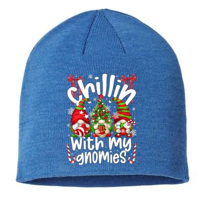 Christmas Garden Gnomes Chillin With My Gnomies Meaningful Gift Sustainable Beanie