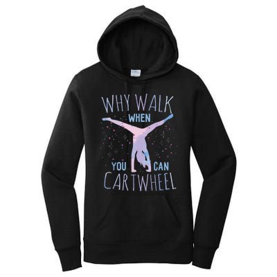 Cartwheel Gymnast Girl Classic Fit Tiedye Women's Pullover Hoodie