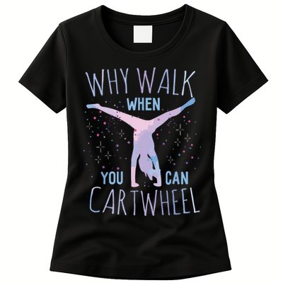 Cartwheel Gymnast Girl Classic Fit Tiedye Women's T-Shirt