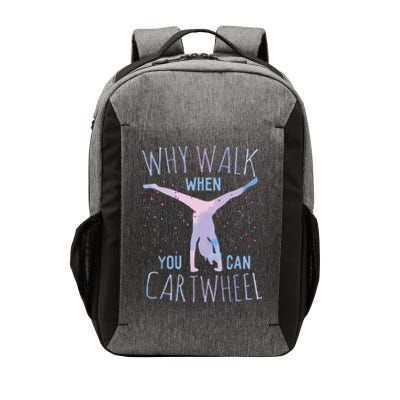 Cartwheel Gymnast Girl Classic Fit Tiedye Vector Backpack