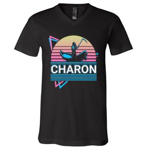 Charon Greek God Ancient Greek Mythology V-Neck T-Shirt